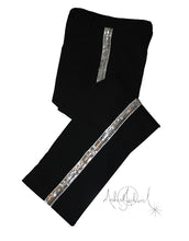 Load image into Gallery viewer, Michael Jackson Billie Jean Pants Black Silver Trousers