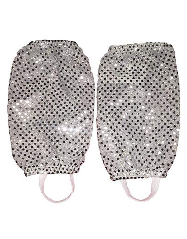 Michael Jackson Billie Jean Siver Sequin Socks
