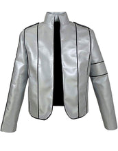 Load image into Gallery viewer, Michael Jackson Heal the World Silver Jacket Male/Female/Kids Size