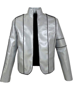 Michael Jackson Heal the World Silver Jacket Male/Female/Kids Size