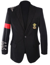 Load image into Gallery viewer, Michael Jackson Informal Bad Buckle Blazer Black Color