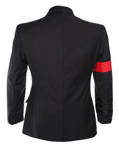 Michael Jackson Informal Bad Buckle Blazer Black Color