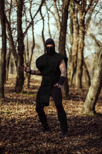 Noob Ninja Cosplay Costume Mortal Kombat Cosplay Outfit Fighter Costume