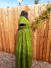 Load image into Gallery viewer, Penelope Featherington Green Dress Bridgerton Dress Regency Inspired Dress