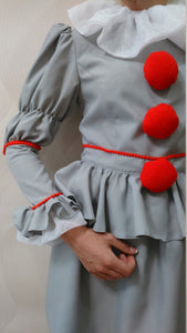 Stephen King Pennywise Costume Pennywise It Costume for Kids Girls Women