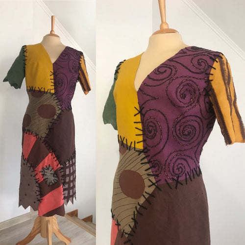 The Nightmare before Christmas Sally Costume - Sally Nightmare before Christmas Cosplay Halloween Costume for Women