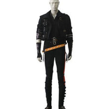 Load image into Gallery viewer, Michael Jackson Bad Outfit Black Full Costume for Male/Female/Kids