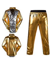 Load image into Gallery viewer, Michael Jackson History Tour Costume Concert Silver Golden